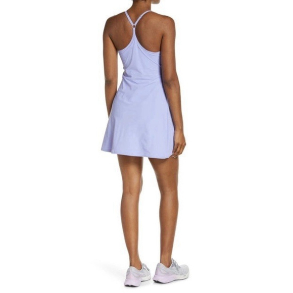 Outdoor Voices The Exercise Dress Sz L Purple Skort Gym Gorpcore Pickleball EUC - Picture 2 of 11